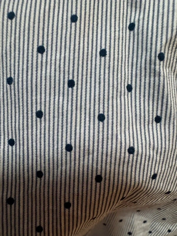 Camisa Estampada de Rayas y Topos - H&M (Talla 38) – photo 6